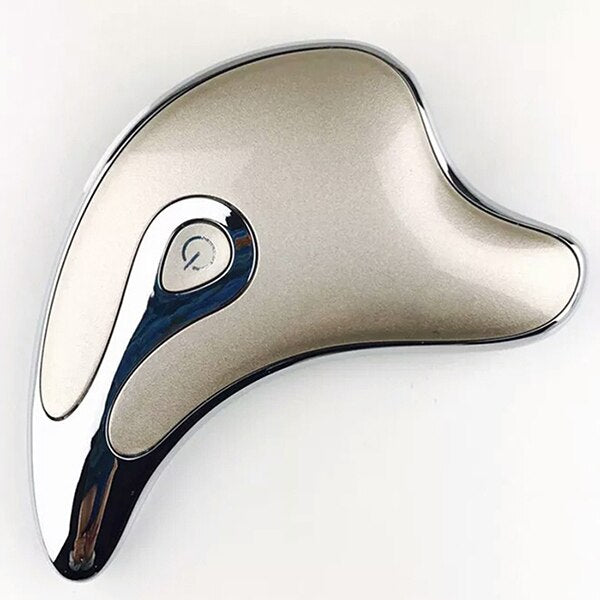 LED Gua Sha Facial Massager - Electric Microcurrent Face Lifting & Slimming Tool