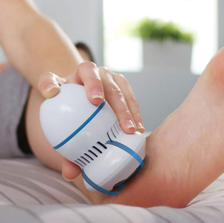 Electric Foot File - Rechargeable Callus Remover & Dead Skin Grinder