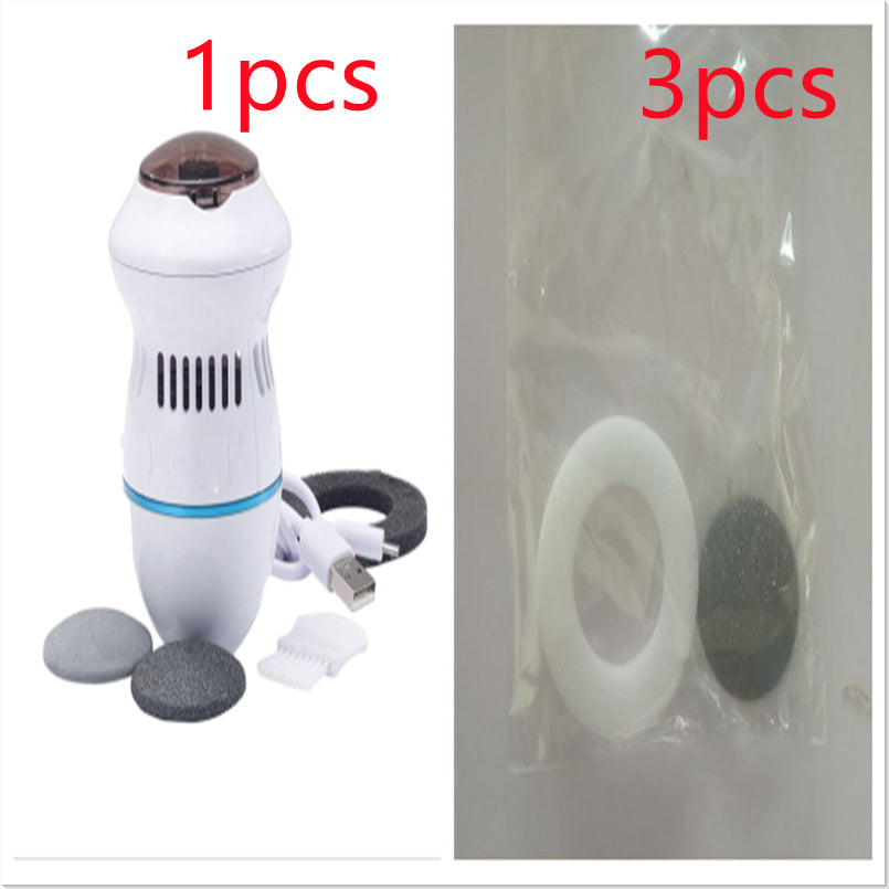 Electric Foot File - Rechargeable Callus Remover & Dead Skin Grinder