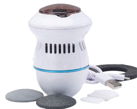 Electric Foot File - Rechargeable Callus Remover & Dead Skin Grinder