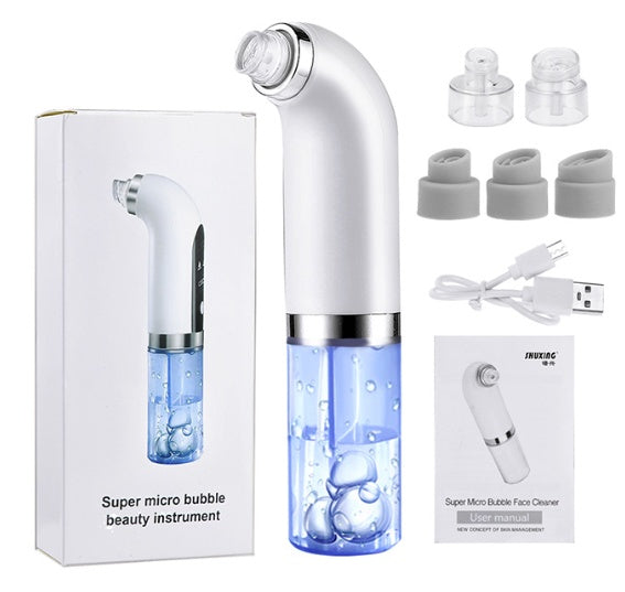 Rechargeable Blackhead Vacuum - Pore Cleaner & Comedone Extractor Tool