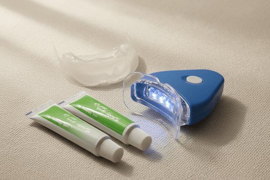 LED Teeth Whitening Kit - Professional At-Home Dental Bleaching System
