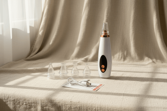 Portable Blackhead Vacuum - USB Rechargeable Pore Cleaner & Acne Suction Tool